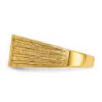 14k IBGoodman Men's Diamond Nugget Complete Ring - Image 5