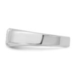 IBGoodman 14k White Gold 1/2 carat Lab Grown Diamond VS/SI+ G+ Complete Men's Ring - Image 3