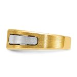 10k Two-Tone Fancy Ring Mounting - Image 5