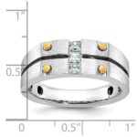 10k Two-Tone Fancy Ring Mounting - Image 2
