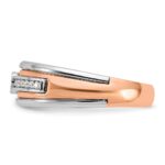 10k Two-Tone Fancy Ring Mounting - Image 3