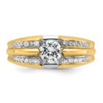 14k IBGoodman Men's Polished Ring Mounting - Image 5