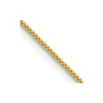 14K .7mm Box with Lobster Clasp Chain