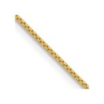 14K .9mm Box with Lobster Clasp Chain