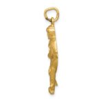 14k Hockey Player Charm - Image 2