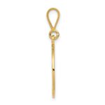 14k Polished and Textured Masonic Symbol Pendant - Image 2