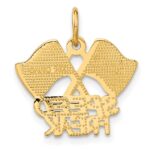 14K Racing Flags SPEED FREAK Charm - Image 3