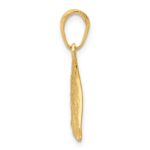 14k Eagle Head Pendant - Image 2
