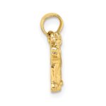 14k Schnauzer Dog Pendant - Image 2