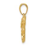 14k Jockey on Horse Pendant - Image 2