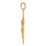 14k Latin Crucifix Pendant - Image 2