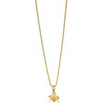 14k Polished and Textured Masonic Symbol Charm - Image 5