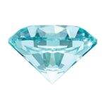 Lab Created Paraiba 7mm Round - Image 2