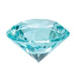 Lab Created Paraiba 5mm Round - Image 4