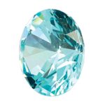 Lab Created Paraiba 6.5mm Round - Image 5
