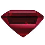 Created Ruby 12x10mm Emerald Cut - Image 2