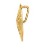 14K Fits Up To 8mm and 10mm Large Sand Dollar Omega Slide - Image 2