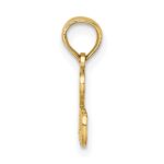 14K Polished/Textured I HEART BINGO Charm - Image 2