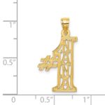 14K #1 NANA  Charm - Image 4