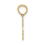 14K #1 DAUGHTER Charm - Image 2