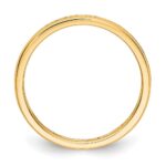 14k 1/2 carat Lab Grown Diamond VS/SI+ G+ Complete Channel Set Size 9 Eternity Band - Image 3