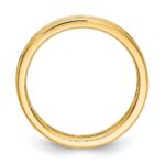 14k 1 carat Lab Grown Diamond VS/SI+ G+ Complete Channel Set Size 5 Eternity Band - Image 3