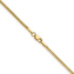 14K 1.3mm Franco with Lobster Clasp Chain - Image 3