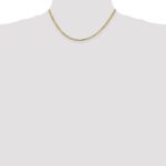 14K 2.3mm Franco with Lobster Clasp Chain - Image 4
