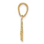 14k #1 MOM Charm - Image 2