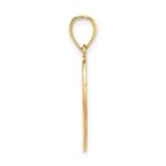 14k AMOR in Cut-out Heart Charm - Image 2