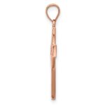 14k Rose Gold Celtic Cross Pendant - Image 2