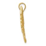 14k Polished Large Filigree Butterfly Pendant - Image 2