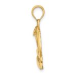 14K Cut-Out Duck Head Charm - Image 2