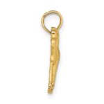 14K Polished Greyhound Dog Charm - Image 2