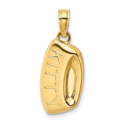 14K KITTY Bowl Charm