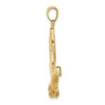 14K Flying Mallard Duck Charm - Image 2