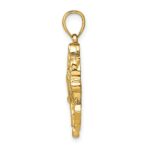 14K Jockey on Horse Charm - Image 2