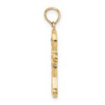 14K 3-D Enameled Gingerbread Man Charm - Image 2