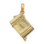14K 3-D Multi-color Enameled Sushi Plate Charm - Image 3