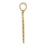 14K Ace of Hearts Playing Card Charm - Image 2