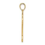 14K Cut-Out Polished Dog Bone Charm - Image 2