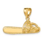 14K 3-D Large Chain Saw Charm - Image 5
