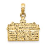 14K 3-D Capitol Building WILLIAMSBURG VA Charm - Image 4