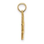 14K Wine Barrel With Grapes Charm - Image 2