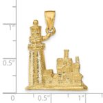 14k 3-D Cape Cod Lighthouse Pendant - Image 3