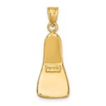14K 3-D Scuba Flipper Charm - Image 4