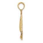 14K 2-D Sailboat Charm - Image 2