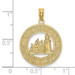 14K BLOCK ISLAND RI with Lighthouse Charm - Image 3