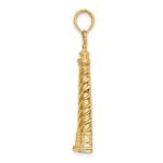 14K 2-D Cape Hatteras Lighthouse Charm - Image 2