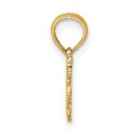 14K Mini 4-Way Religious Medal Charm - Image 2